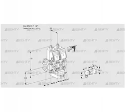 VCD2E40R/40R05ND-25WR8/1--2/PPPP (88107160) Регулятор давления Kromschroder