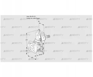 VAS350/-F/NKGR (88020453) Газовый клапан Kromschroder