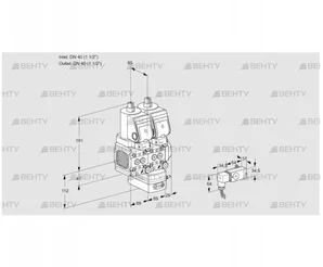 VCD2T40N/40N05FND-25QGR/2-PP/PPPP (88105768) Регулятор давления Kromschroder