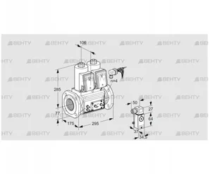 VCS665F05NNWRE/MMMM/P3P3 (88203794) Сдвоенный газовый клапан Kromschroder