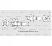 BIC 100HBL-0/35-(49A)E (84199028) Газовая горелка Kromschroder