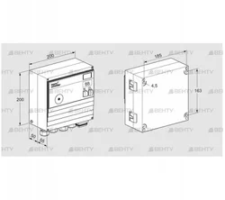 BCU465-5/1LR3GBS4AB1/1 (88610758) Блок управления горением Kromschroder