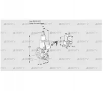 VAS120/-R/LW (88007033) Газовый клапан Kromschroder