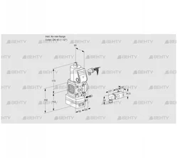 VAG2-/40R/NWAE (88031464) Газовый клапан с регулятором соотношения Kromschroder