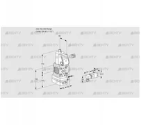 VAG2-/40R/NWAE (88034249) Газовый клапан с регулятором соотношения Kromschroder