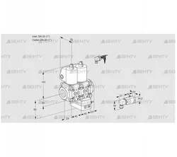 VCD1E25R/25R05ND-50WL/PP2-/2-MM (88105184) Регулятор давления Kromschroder