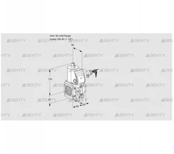 VAS2-/40R/NK (88002283) Газовый клапан Kromschroder