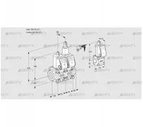 VCS3E50R/50R05NLWR/PPPP/PPZS (88102841) Сдвоенный газовый клапан Kromschroder