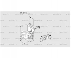 VAS350/-F/NK (88031867) Газовый клапан Kromschroder