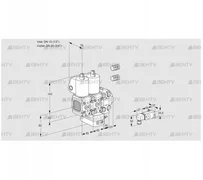 VCG1E15R/20R05FNGEVWL3/PPPP/PP2- (88103689) Клапан с регулятором соотношения Kromschroder