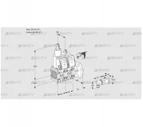 VCS3E50F/50F05FLNWR/3--3/PP-4 (88107255) Сдвоенный газовый клапан Kromschroder