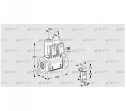 VCS665F05NLWSR3B/P3PP/PPPP (88206598) Сдвоенный газовый клапан Kromschroder