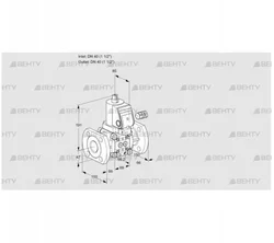 VAS240F/NKSR (88031672) Газовый клапан Kromschroder