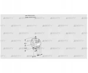 VMO120R05M12 (88013002) Расходомер Kromschroder