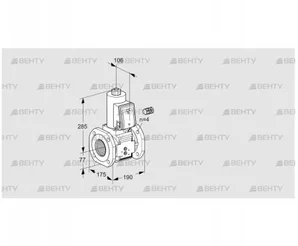 VAS665F05NK3B/PP/PP (88203001) Газовый клапан Kromschroder