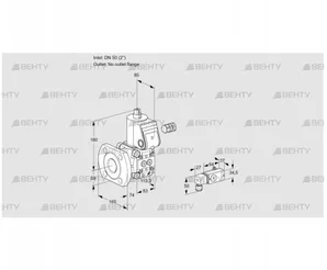 VAS350/-F/NK (88031224) Газовый клапан Kromschroder