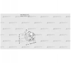 VFC365/65R05-40PPPP (88302513) Регулирующий клапан Kromschroder