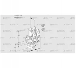 VCD1E15R/15R05D-100NWR3/PPPP/PPPP (88100241) Регулятор давления Kromschroder