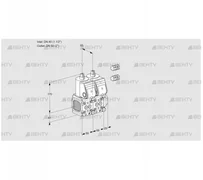 VCS2E40R/50R05FNNWR3/PPPP/PPPP (88101379) Сдвоенный газовый клапан Kromschroder