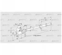 ZMIC 28G1200R (84235127) Пилотная горелка Kromschroder