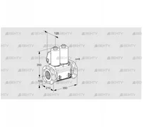 VCS8T100A05NNQLB/MMMM/MMMM (88204160) Сдвоенный газовый клапан Kromschroder