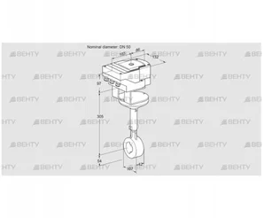 IBHR50Z01A/20-30W3T (88303883) Дроссельная заслонка Kromschroder