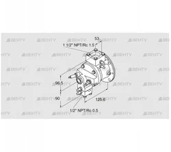 TJ28.0015-A1AHATPA4C9FSB2 (85401256) Газовая горелка Kromschroder