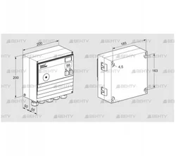 BCU460-3/1L5W8GBC (88612197) Блок управления горением Kromschroder