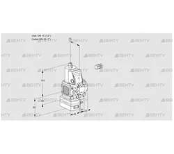 VAH1E15R/25R05FHEVWR/PP/PP (88102334) Клапан с регулятором расхода Kromschroder