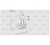 VCS2E32R/32R05NLKSR3/PPPP/PPPP (88103045) Сдвоенный газовый клапан Kromschroder