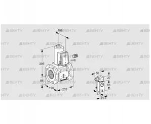 VAS780F05NW3B/4-/P4 (88207041) Газовый клапан Kromschroder