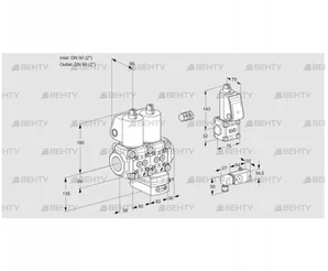 VCD3E50R/50R05ND-25WL/ZSPP/-4PP (88103055) Регулятор давления Kromschroder