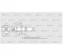 BIC 65RB-0/135-(37)E (84099422) Газовая горелка Kromschroder