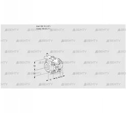 VFC115/25R05-08PPPP (88301132) Регулирующий клапан Kromschroder