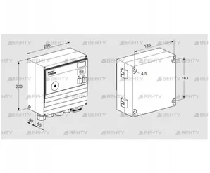 BCU465-5/1LR3GBS4AB1/1 (88613983) Блок управления горением Kromschroder