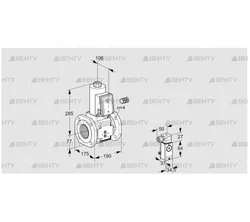 VAS665F05NW3B/P3/PP (88206924) Газовый клапан Kromschroder