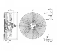 Осевой вентилятор ebmpapst S6D800CD0101