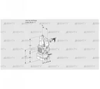 VAG1-/25R/NWAE (88000488) Газовый клапан с регулятором соотношения Kromschroder