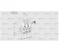 VCS1E15R/15R05NNWGR/MMMM/PPPP (88104143) Сдвоенный газовый клапан Kromschroder