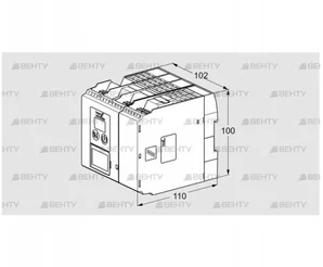 FCU500WC0F0H0K0-E (88621008) Автомат безопасности агрегатов Kromschroder