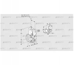 VAS115R/NW (88016989) Газовый клапан Kromschroder