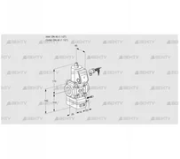 VAG240R/NWAE (88012782) Газовый клапан с регулятором соотношения Kromschroder