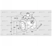 JSAV 50F50/1-0 (03151134) Предохранительный запорный клапан Kromschroder