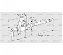 ZMI 25TB150N (84234015) Пилотная горелка Kromschroder