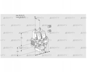 VCD2E50R/50R05FND-100VWR3/PPPP/PPPP (88101273) Регулятор давления Kromschroder