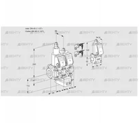 VCH2E40R/40R05LHEWR6/PPPP/PPBS (88105746) Клапан с регулятором расхода Kromschroder