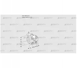 VFC350/65R05-40PPPP (88303390) Регулирующий клапан Kromschroder