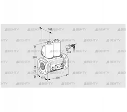 VCS665F05NNWLE/PPPP/PPEP (88206962) Сдвоенный газовый клапан Kromschroder