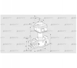 RV 80/NF02W60E (86060861) Регулирующий клапан Kromschroder