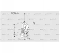 VAD2E40F/40R05FD-50WR/PP/PP (88102197) Газовый клапан с регулятором давления Kromschroder